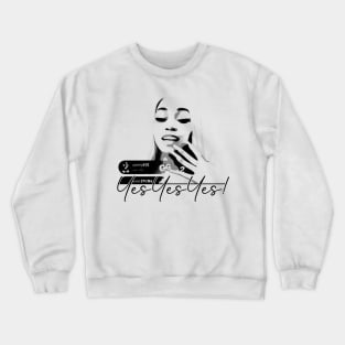 Yes Yes Yes | Strong woman | Ice Cream So Good | Gang gang | Back to School | Dorm decor | College shirt | TikTok Pinkydoll NPC Crewneck Sweatshirt